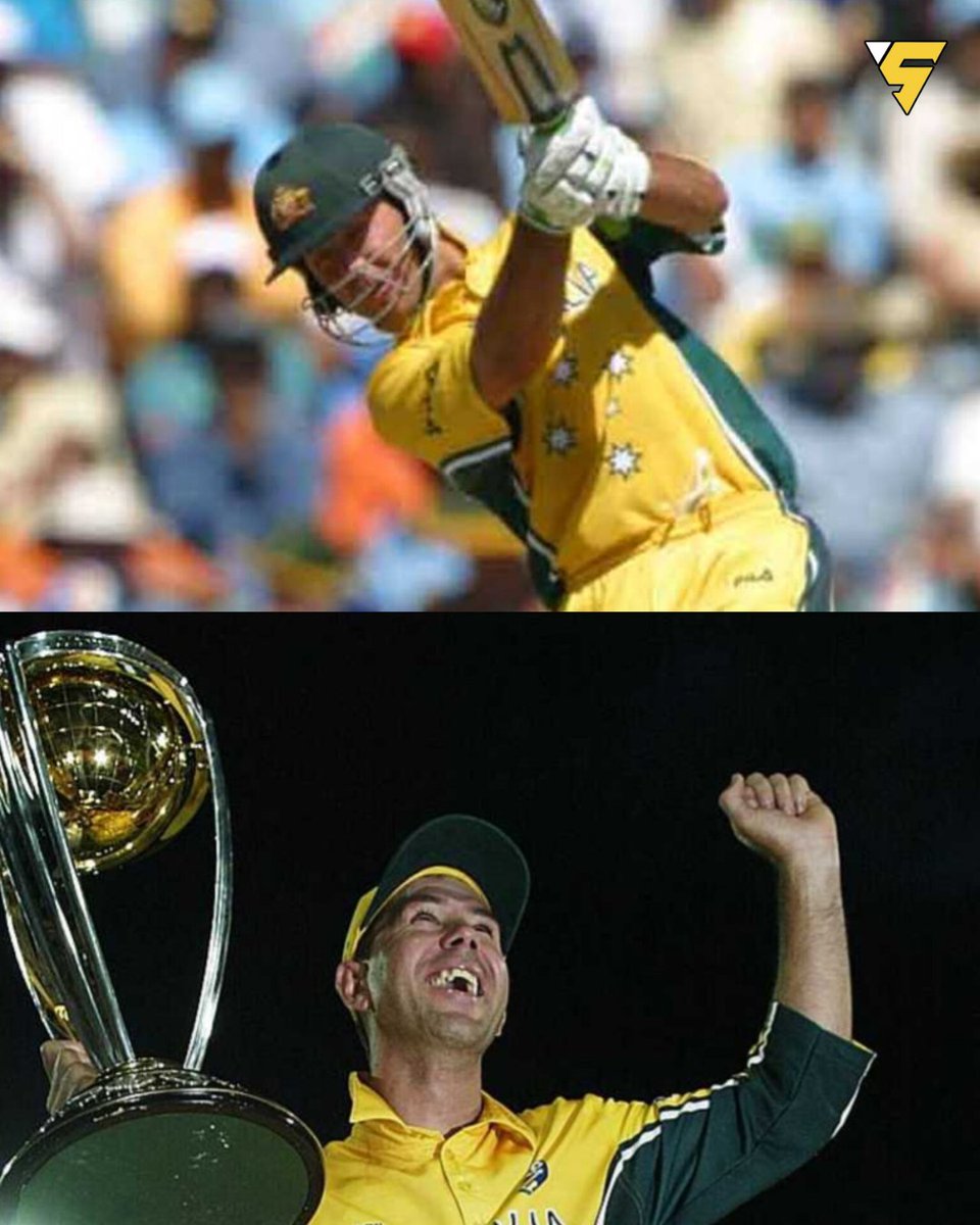Sportify777's tweet image. #OnThisDay in 2003, captain Ricky Ponting led the charge as Australia stormed to a second straight ODI World Cup win 🏆

#AUSvIND | #CWC2003 | #Sportify