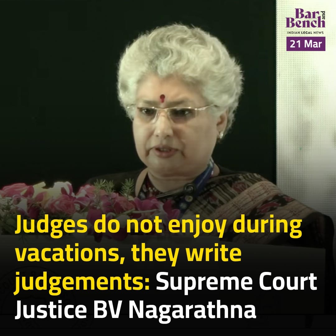 Vacation only can solve the problem of 5 crores pending cases.
🤣😜🤣