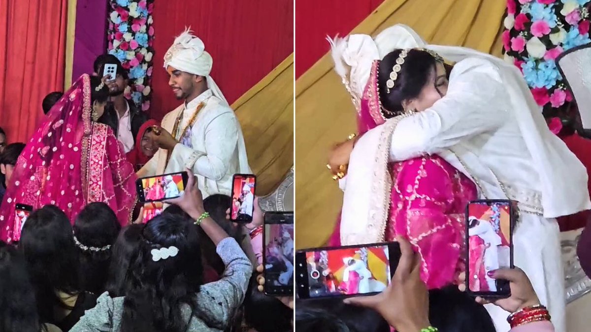 एक मैरेज पार्टी पर दुल्हा अपने दुल्हन का बेसब्री से इंतजार करता है जब दुल्हा स्टेज पर आता है तब दूल्हा दुल्हन को देख कर खुशी मै जोर से रोने लगता है।

 ये देख कर पार्टी मै जितने लोग थे वहां सब आश्चर्य हो गए।

जब दुल्हा को पूछा गया रोया क्यों  तो दूल्हा ने बताया...See more
