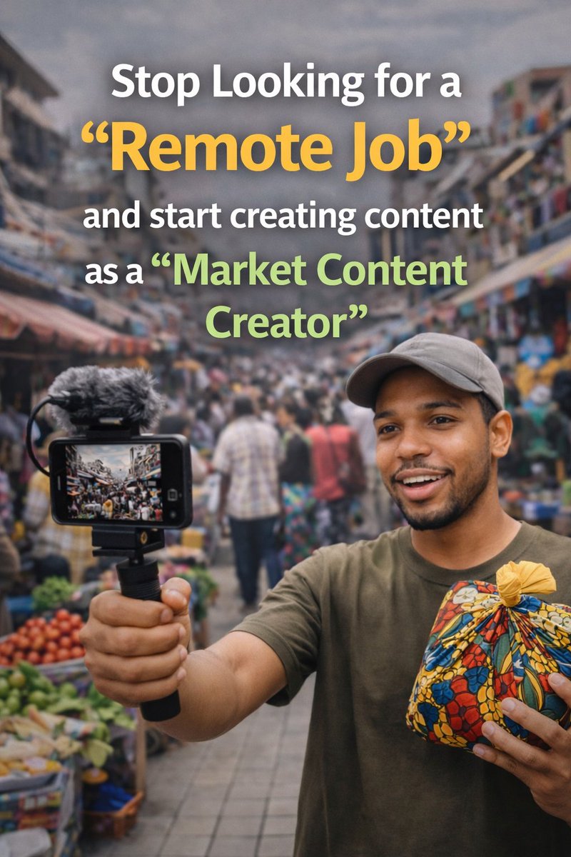 ojafia's tweet photo. Here’s the deal:

Go live from African markets
Show authentic products
Earn from gifts and sourcing fees
Zero inventory required.

The informal sector is the heartbeat of Africa.

We are just giving it a digital pulse. Join the movement. 

[https://t.co/fJcSfCIHmj] https://t.co/HDr2ESSMnn