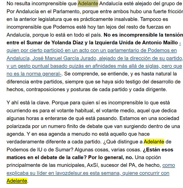 PJFernandez's tweet photo. @Mikel0dium Buenas, 

tres veces aparece Adelante mencionado en el artículo https://t.co/4V2FwRXphR