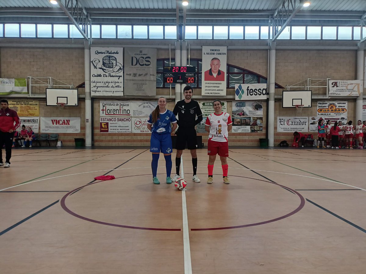 ArgamasillaFSF's tweet photo. 🏆J15 Autonómica fútbol sala femenino

Argamasilla FSF 2-2 FSF Vivo Cuenca

⚽️ DUVI
⚽️ SILVIA

Gran partido el vivido este sábado contra las segundas de la liga, un punto que sabe a gloria tanto por el rival como por los últimos resultados. 

#argamasillafsfcrececontigo https://t.co/EmlwN8IcNH