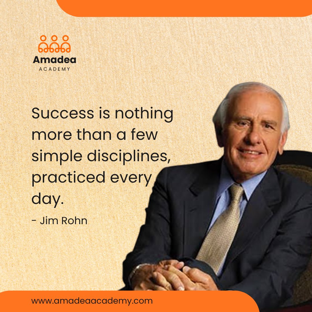 amadeaacademy's tweet photo. Success comes from the little things we do every day. https://t.co/aAs3o6M0TQ