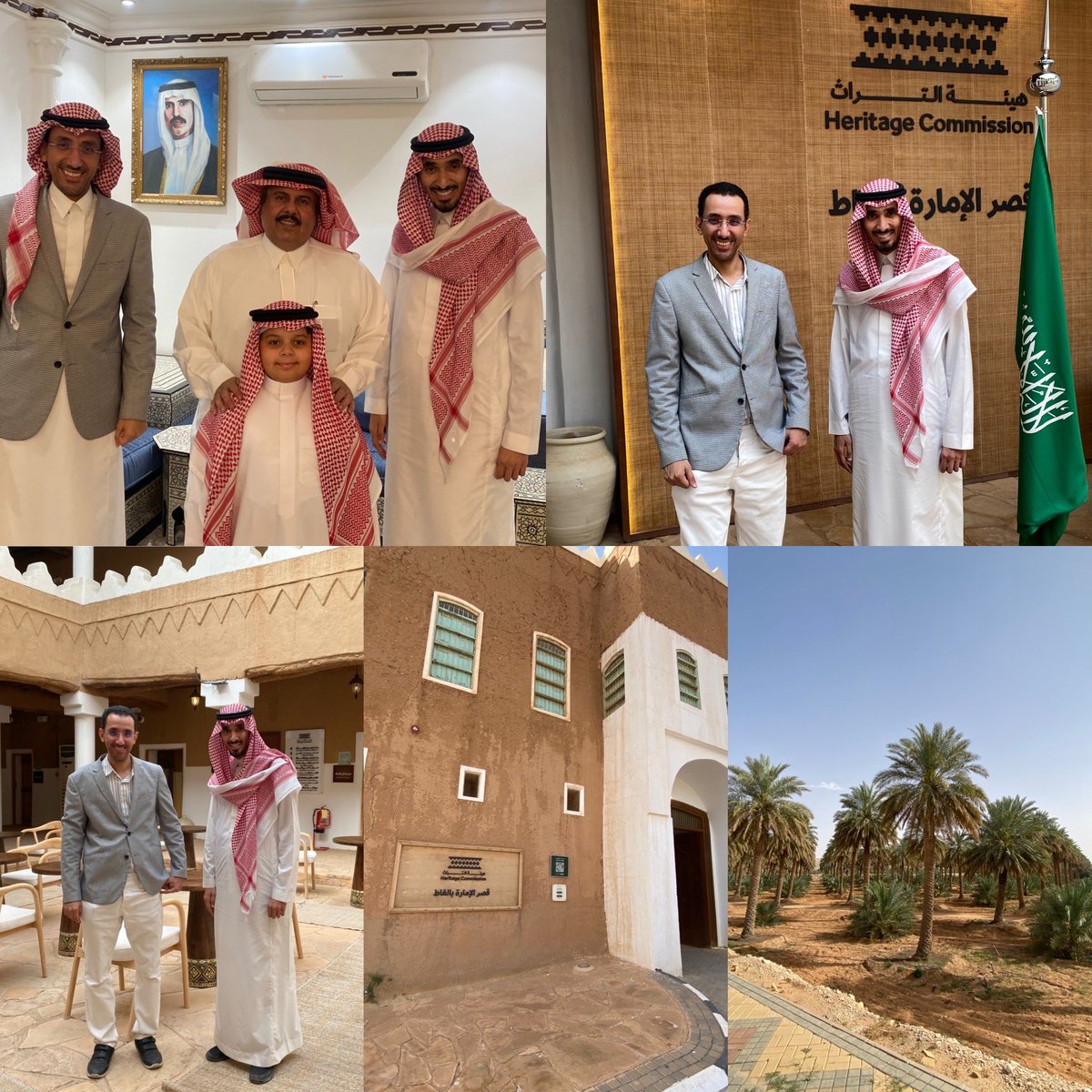 YAlshammari's tweet photo. I had the privilege of visiting the beautiful town of #AlGhat (الغاط), a hidden gem just northwest of Riyadh. This historic oasis, with its stunning Najdi architecture, ancient mud-brick heritage village, lush palms along Wadi Al-Ghat, and timeless charm recognized by https://t.co/OrwE17GMH3