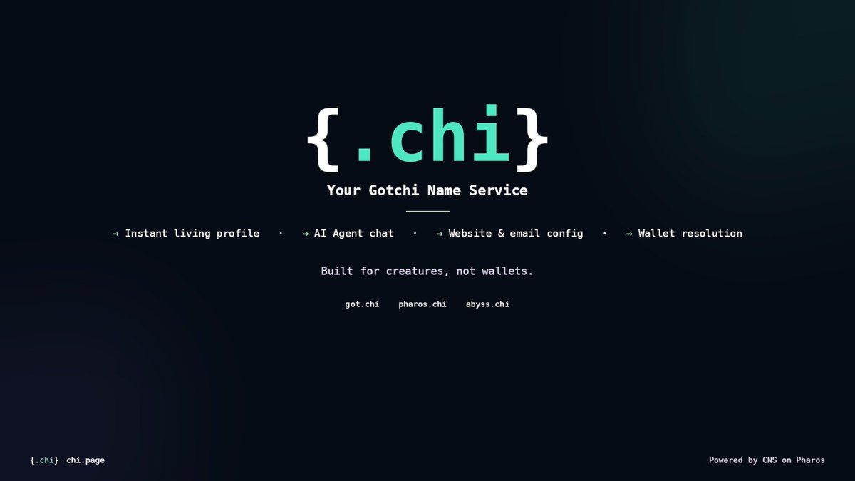Gotchipus - AIPet on Pharos tweet media
