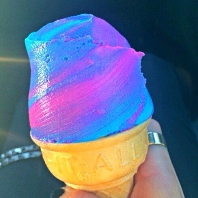 sweetxdessert's tweet photo. cotton candy ice cream https://t.co/DiG3Typs0Q
