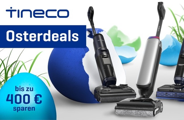 Tineco startet starke Osterdeals bei MediaMarkt und OTTO presseportal.de/pm/158602/6241… #ots #handel #news