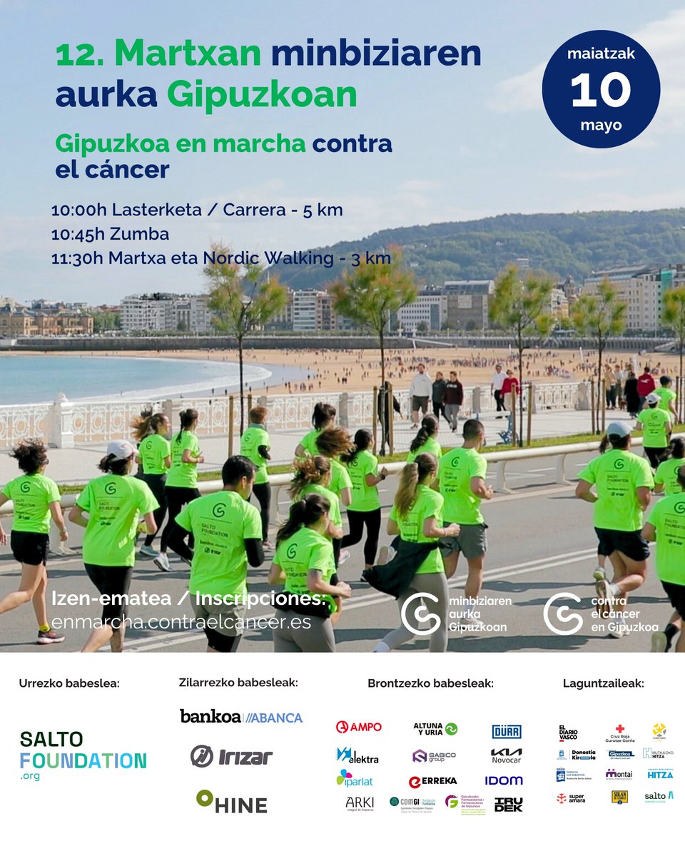 Contra el Cáncer en Gipuzkoa tweet media