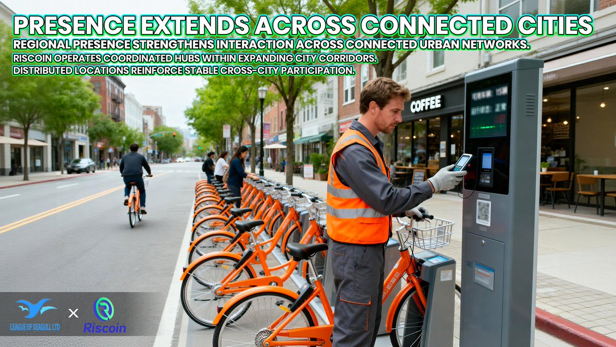 Riscoin_Global's tweet photo. ๐๏ธ Engagement grows stronger as networks expand across connected cities ๐.
๐ Riscoin supports steady participation through coordinated urban hubs ๐.
๐ Multiple city locations bring interaction closer to everyday environments ๐ก.
#Riscoin #UrbanPresence #ConnectedCities https://t.co/TwkIOM6Jtz