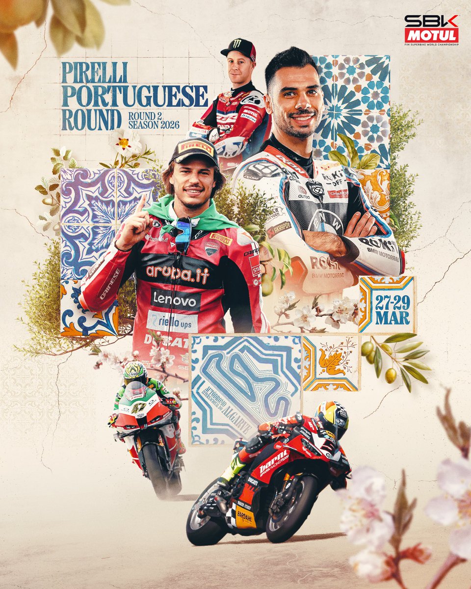 IT’S RACE WEEEEK! 📣 No holding back now. Estão prontos? 🇵🇹 

#PortugueseWorldSBK 🇵🇹 #WorldSBK