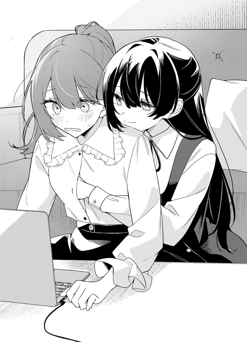 犬甘あんず百合ラノベ公式＠新作4月発売！ tweet media