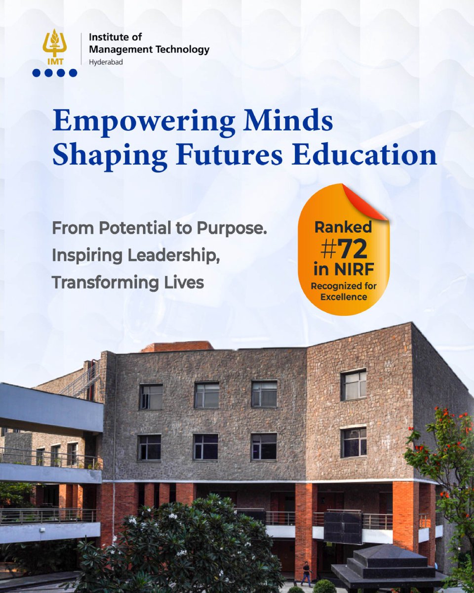 IMT Hyderabad tweet media