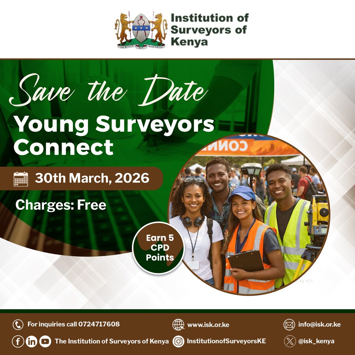 The Institution of Surveyors of Kenya tweet media