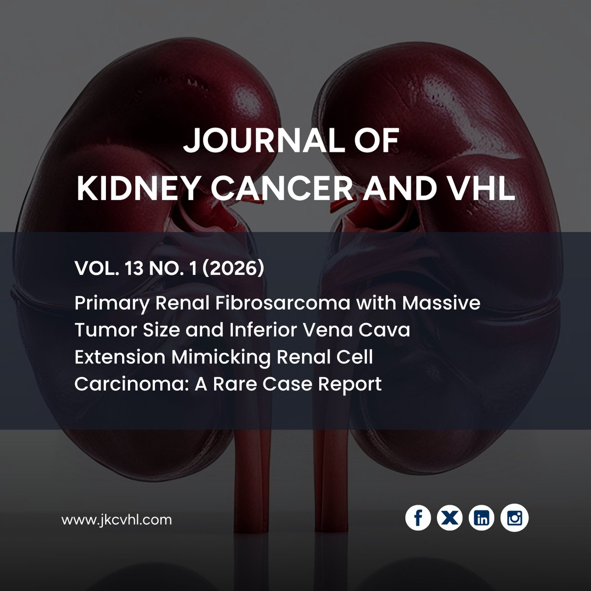 Journal of Kidney Cancer and VHL tweet media