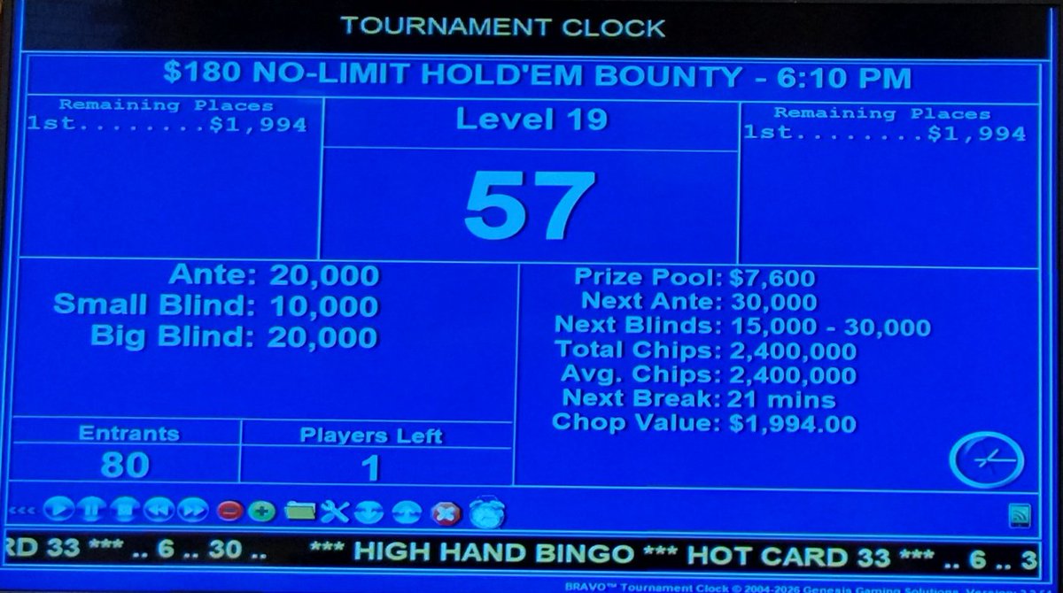 South Point Poker Room tweet media