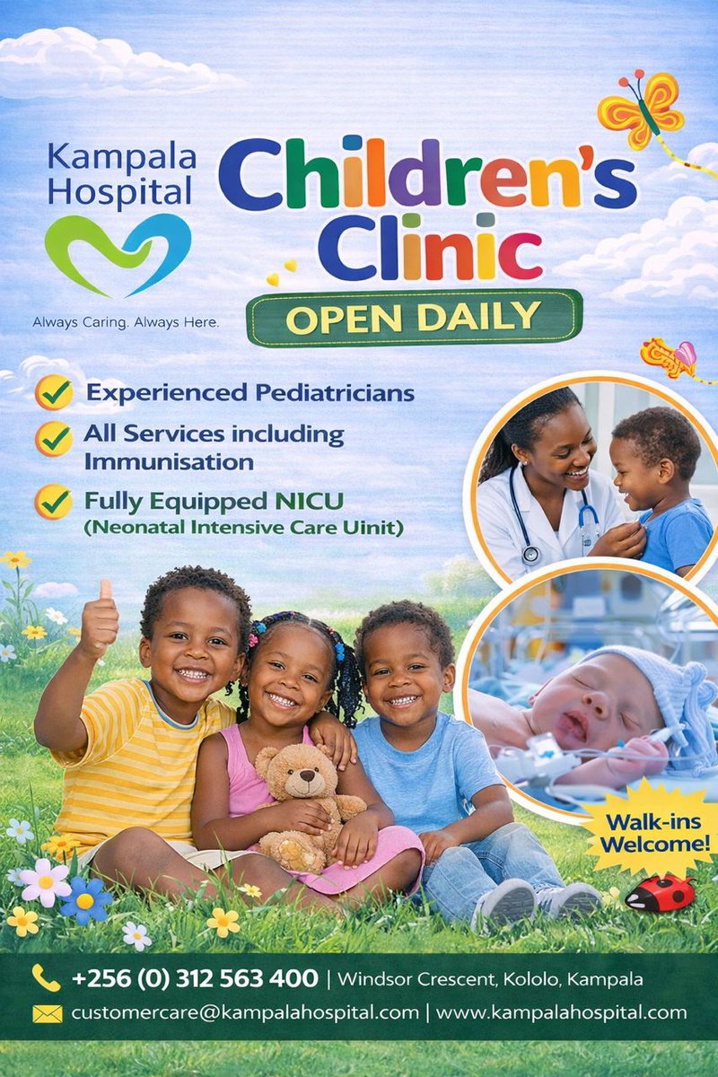 Kampala Hospital Limited tweet media