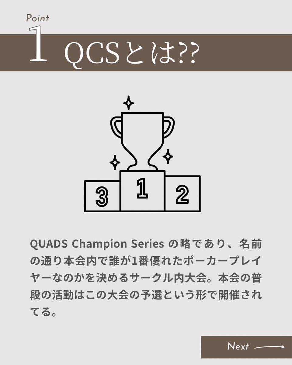 QUADS@中央大学 tweet media