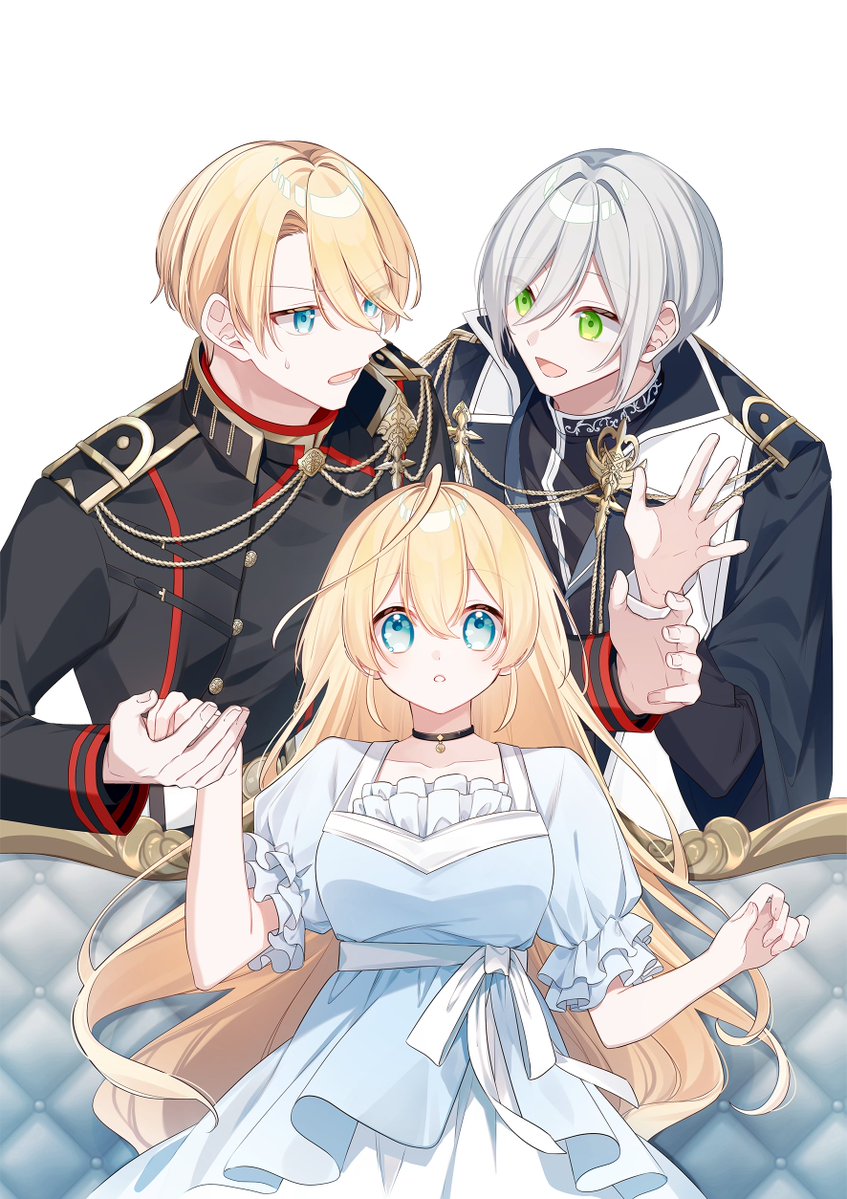 ✩₊˚.⋆☾⋆＼シリーズ最新巻／☾⋆⁺₊✧

「かわいいでしょう？私の妹なんですよ(誇）」

⚔️過保護な魔導騎士×天真爛漫なおてんば聖女💚
ハイテンション・キュアファンタジーのコミックスがCelica（セリカ）より登場🪽✨

🌙2026年6月1日発売
聖女さまは取り替え子@ COMIC 第2巻