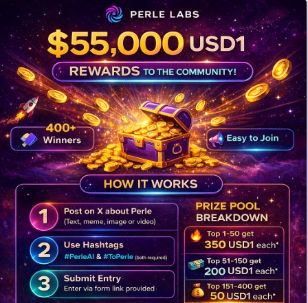 henricksGeorge1's tweet photo. Would you post if there’s a chance to earn from it? 👀

Perle is giving $55,000 to the community.
400+ winners.
I’m in.

Form link-https://t.co/qVzkpBcFZu

#PerleAI #ToPerle — participating in @PerleLabs community campaign https://t.co/EaiXN4VJDu