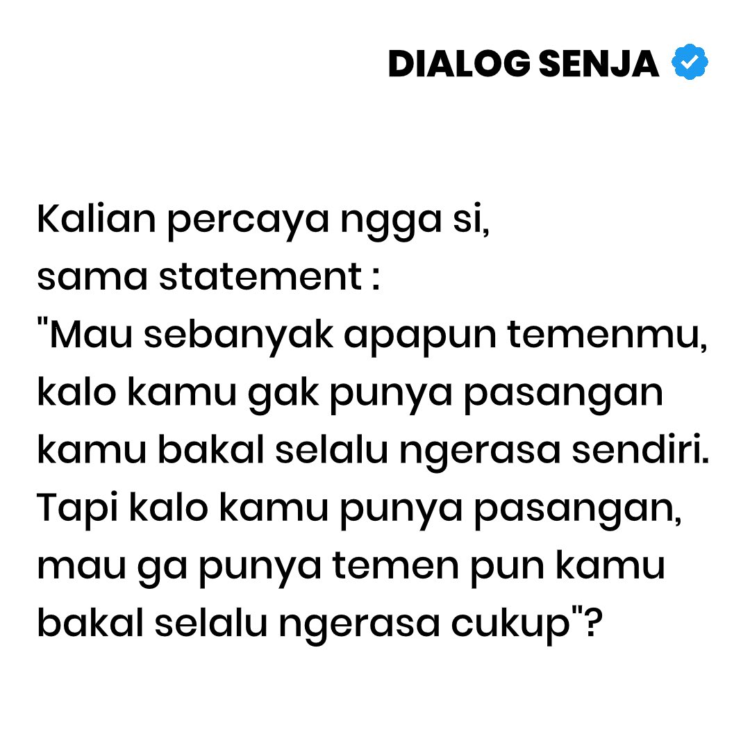 Dialog Senja tweet media