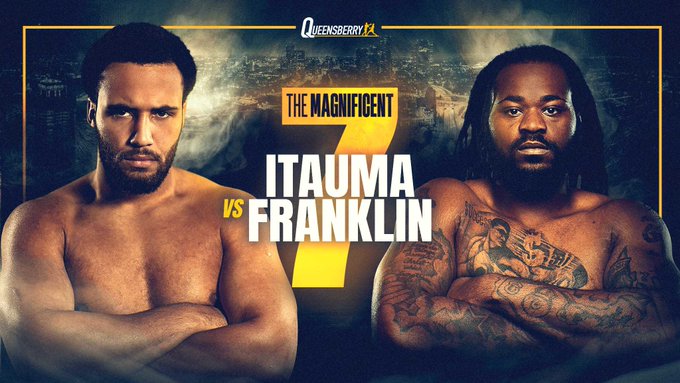 1MinBoxing's tweet photo. 🚨Itauma vs Franklin YouTube prediction video up later today. You do NOT want to miss this one!! #ItaumaFranklin #1MBPS https://t.co/PeqDk25E5j
