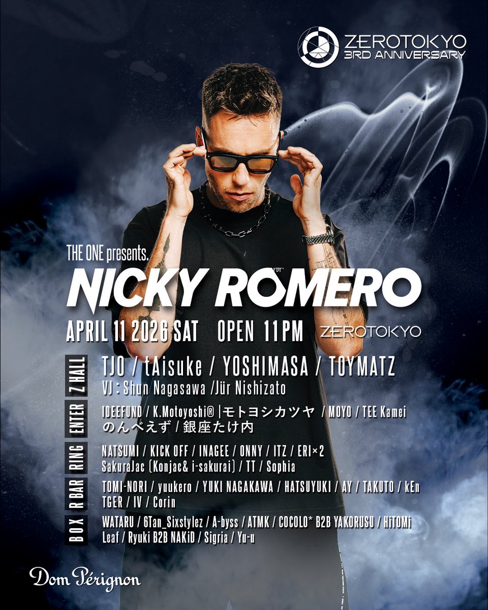 🔥出演告知🔥

【SUBCORE RAVE -Hybrid Edition-】

ZEROTOKYOの3周年イベント開催🎉
僕たちはCOCOLO* B2B YAKORUSUで📦BOXを盛り上げます‼️

🗓️ 2026.04.11(Sat)
🕚 23:00 OPEN
📍 ZEROTOKYO (B2 BOX Floor)

来場予定もしくは興味ありの方❗️
お気軽にDM下さい❗️