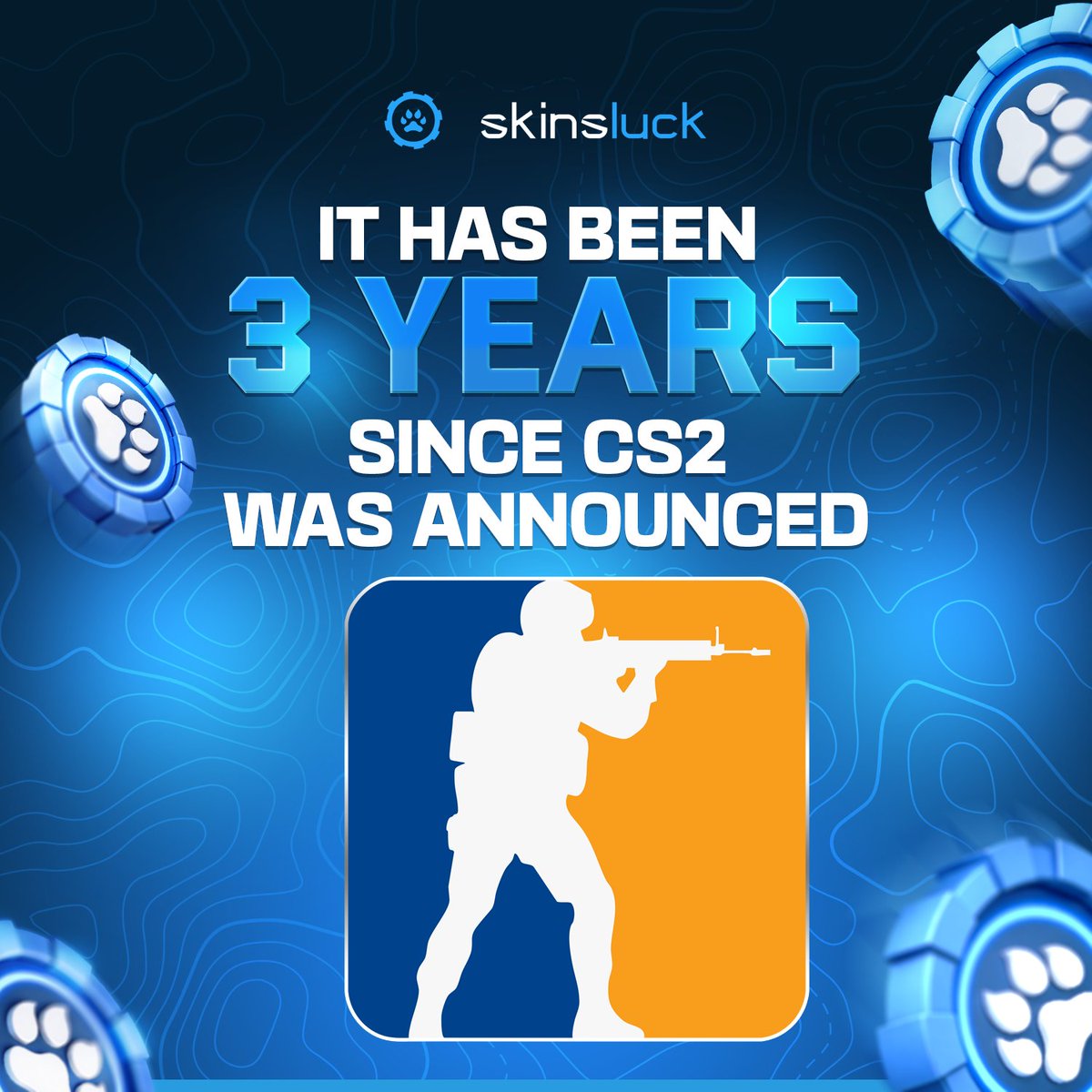 SkinsLuck.com tweet media