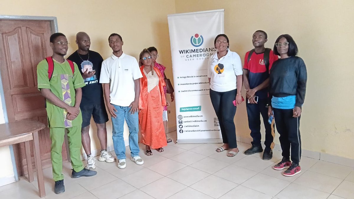 Wikimedians of Cameroon User Group tweet media