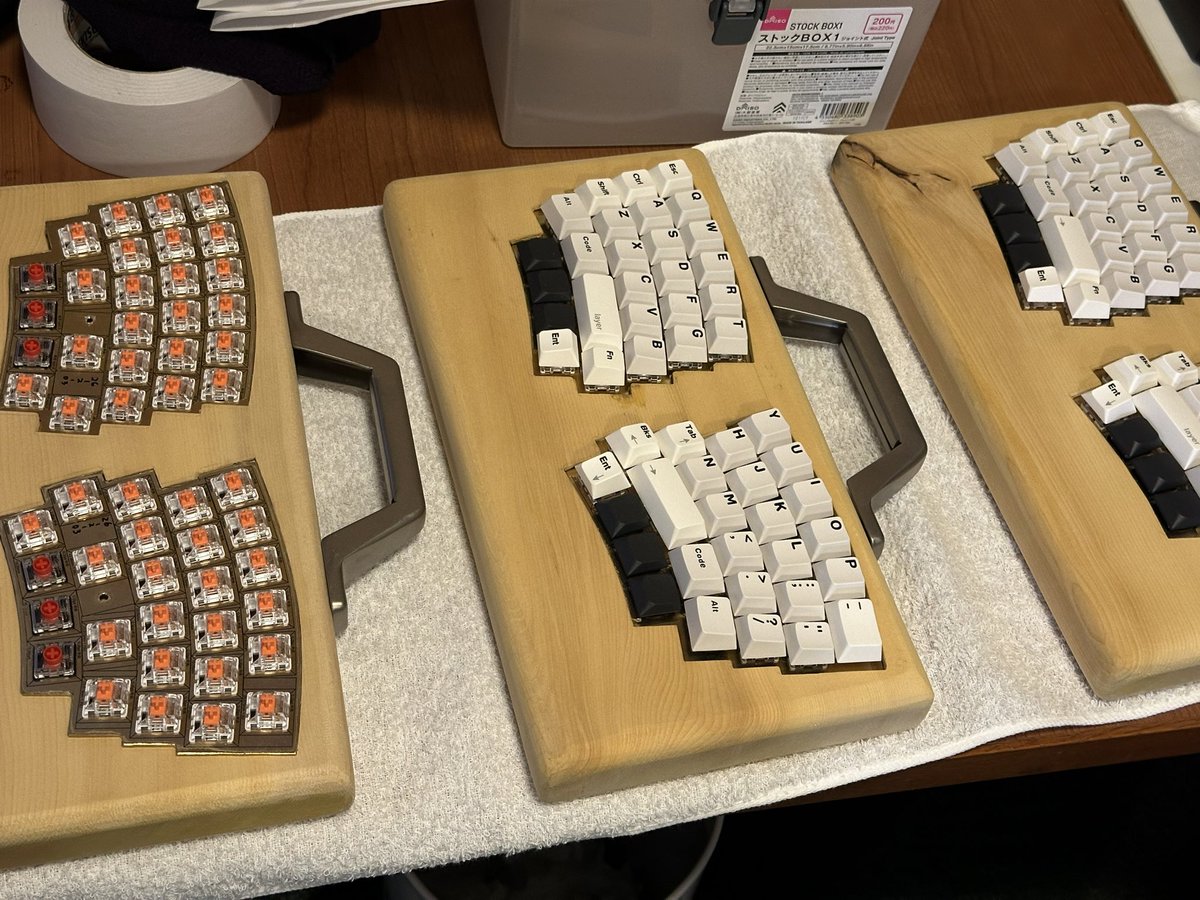 t-miyajima @キーケットD-06手作りキーボード工房 tweet media