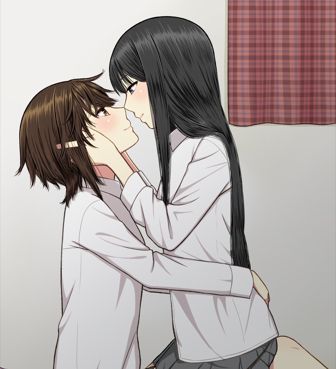 【創作百合】
一緒にいられることに幸せを感じている二人

#創作百合