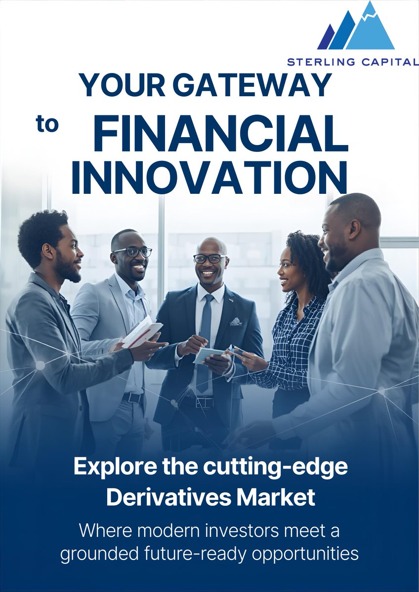SterlingCLtd's tweet image. Empowering the next generation of investors. We connect you to smarter, future-focused opportunities in the derivatives market.

#sterlwithus #derivativesmarket #nse