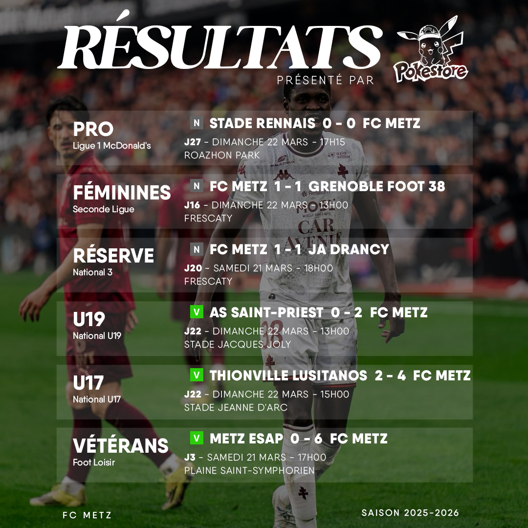 FC Metz ☨ tweet media