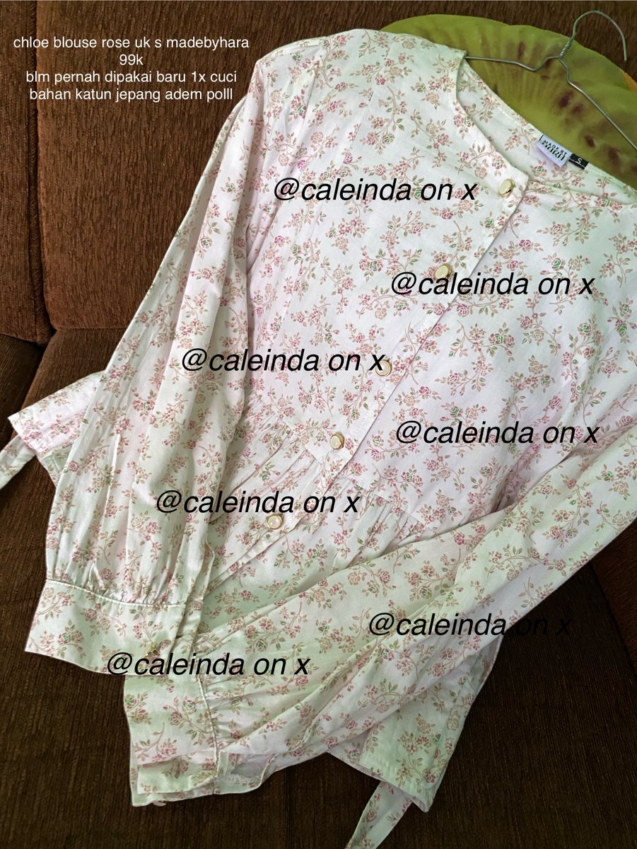 caleinda's tweet photo. wts chloe blouse rose uk s by haraskirt/madebyhara 
💵 : 99k
📍jabodetabek
bisa co via 🍊 blm inc adm 7% atau mau split payment boleh. 
alasan dijual: belum pernah dipake krn kependekan 😔
t. wts baju kemeja blouse https://t.co/dCJCpLcklY