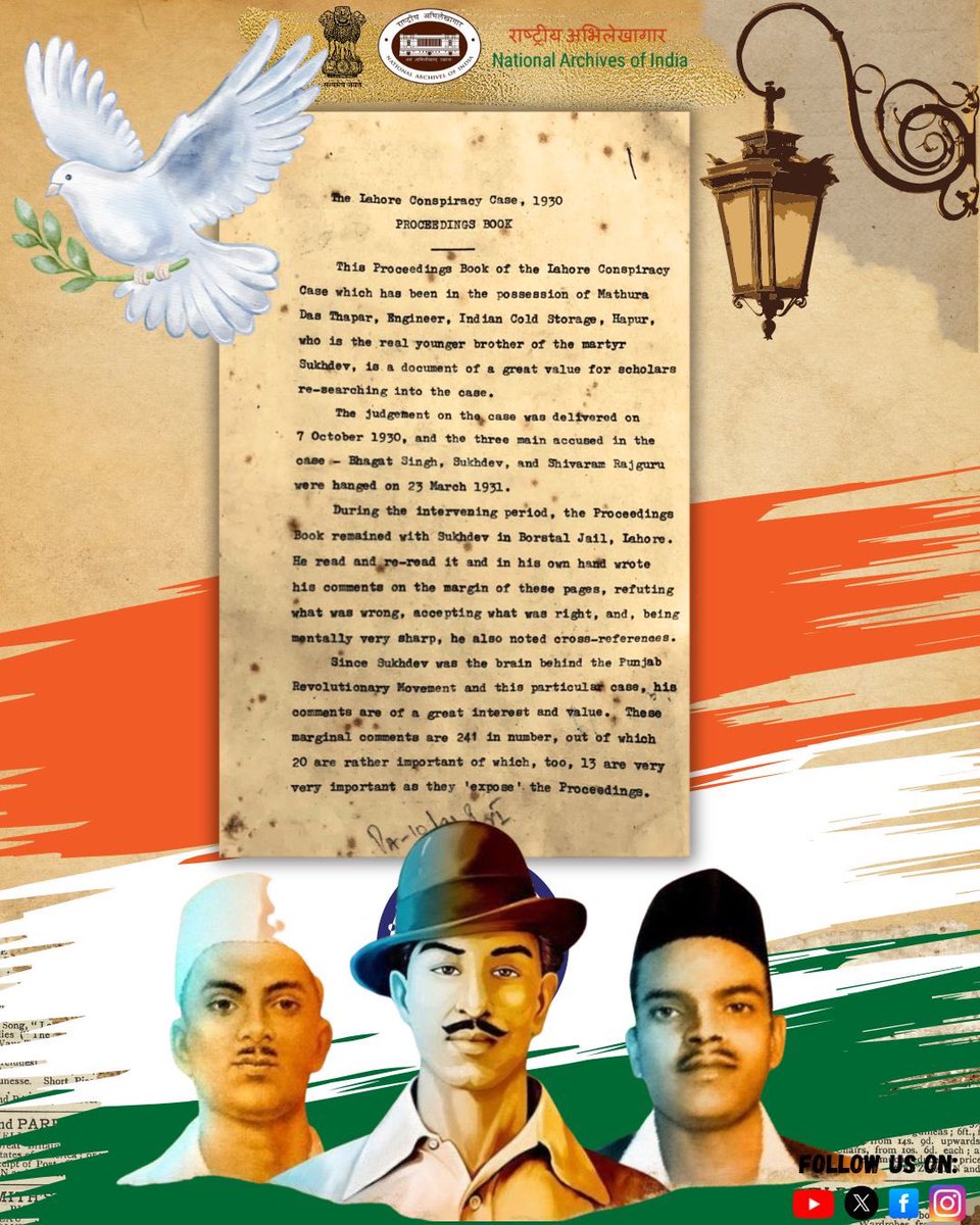 National Archives of India tweet media