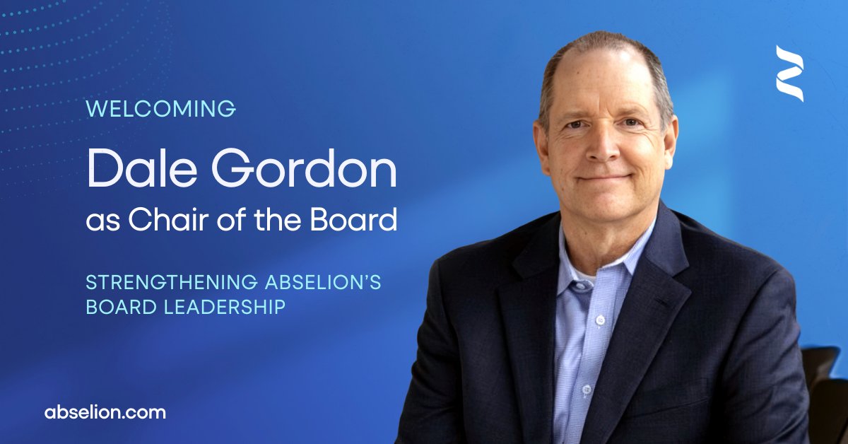 📢Abselion appoints Dale Gordon as Chair of the Board.

With 30+ years of life sciences leadership experience, Dale joins as the company continues its international growth and recent US expansion.

Read more: abselion.com/abselion-appoi…