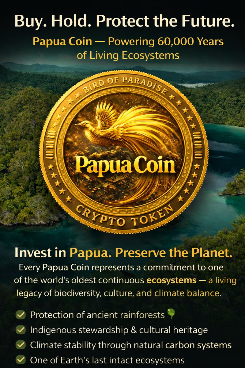 Papua Coin Official tweet media