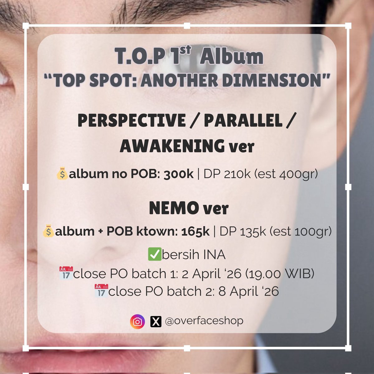 Overface Shop 🇮🇩 tweet media