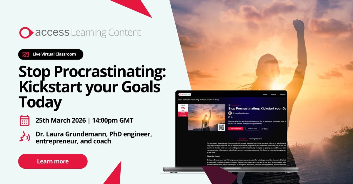 Access Learing Content tweet media