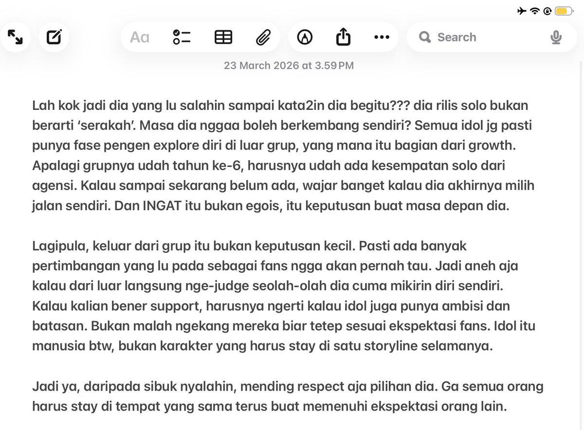 sunllbe's tweet photo. Karena ngga muat, gue bls aja lewat notes. Dan baca ini buat FANS ENHYPEN. https://t.co/dvDlquGpw3