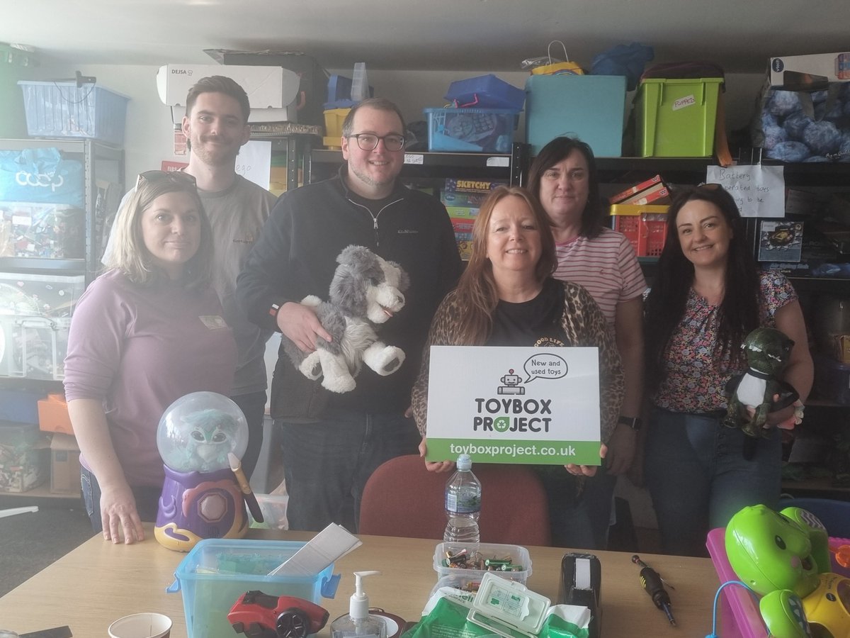 ToyboxProjectUK's tweet photo. A big thanks you to the amazing Cardiff Admiral team, who volunteered with us for our corporate session 🫶
You guys were a massive help! 🧸

#corporatevolunteering #caerphilly #charitableorganisation #southwales https://t.co/r9qv6Macc8