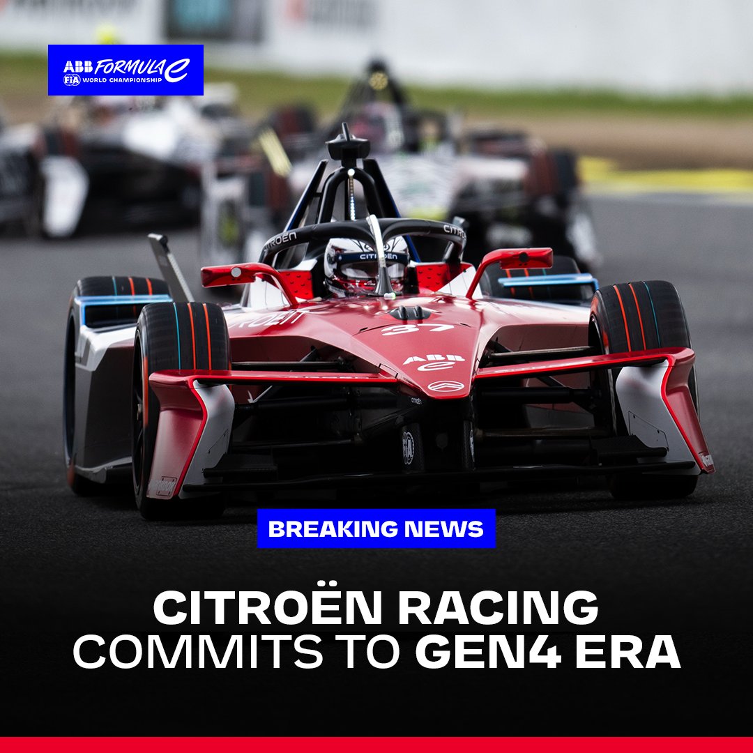 Formula E tweet media