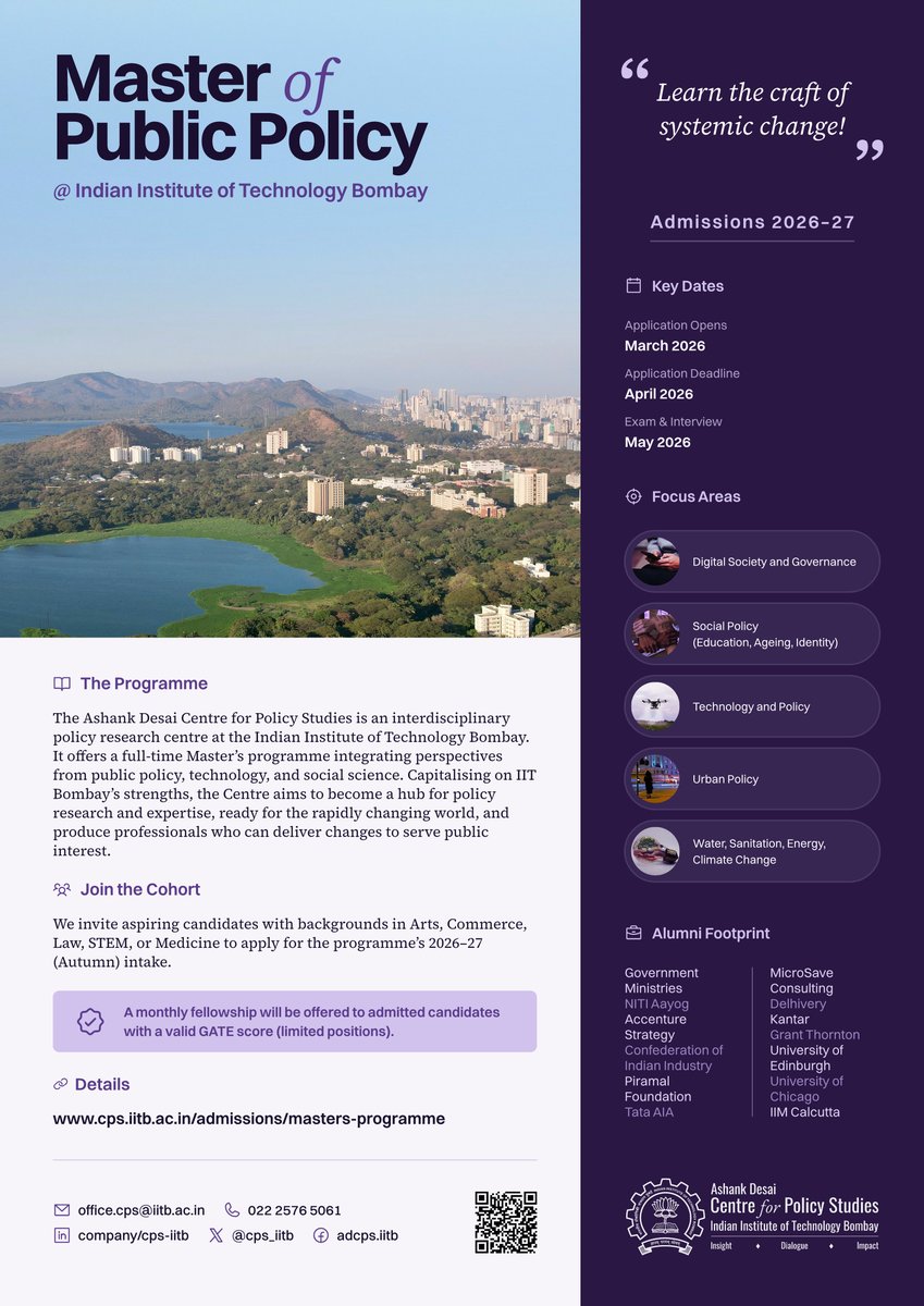 Ashank Desai Centre for Policy Studies, IIT Bombay tweet media