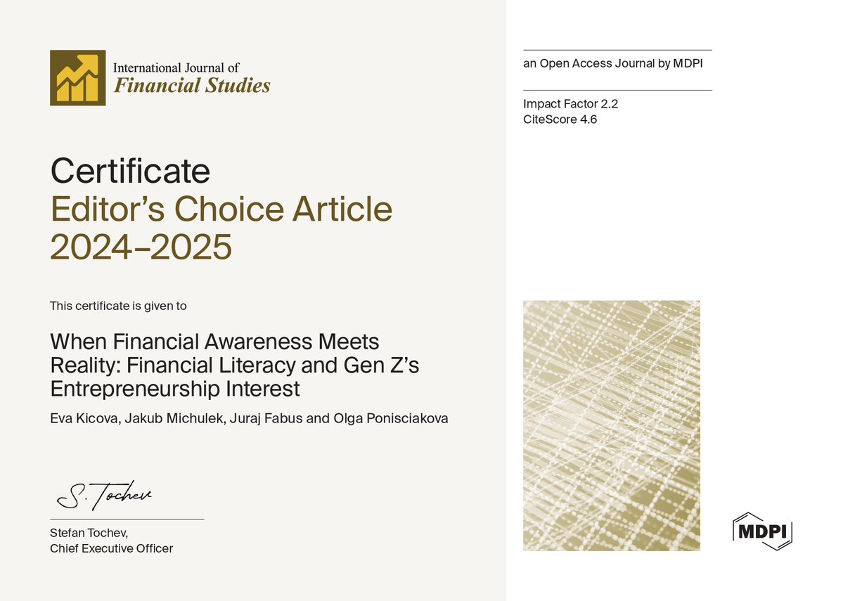 International Journal of Financial Studies tweet media
