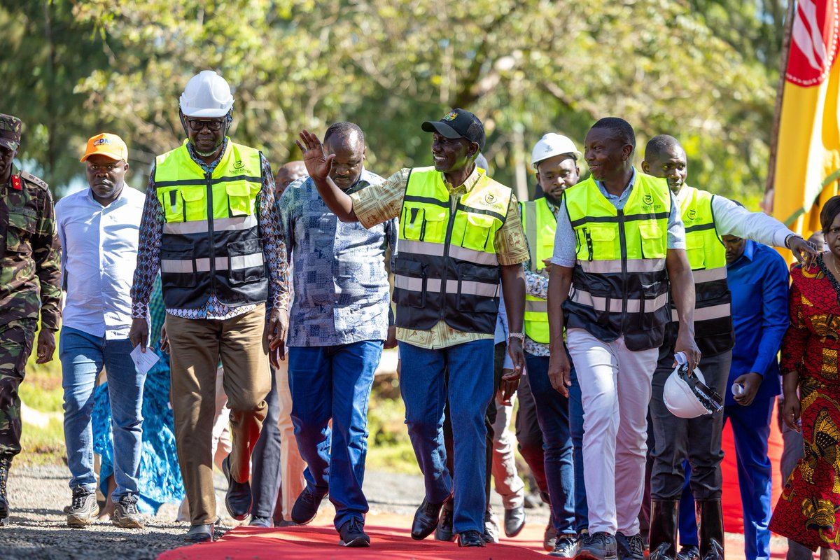 Inspected construction works at Kegonga Sub-County Hospital in Kuria East Constituency, Migori County, a KSh345 million investment aimed at enhancing access to quality universal healthcare. 

In addition, we will invest KSh150 million towards the construction of hostels at