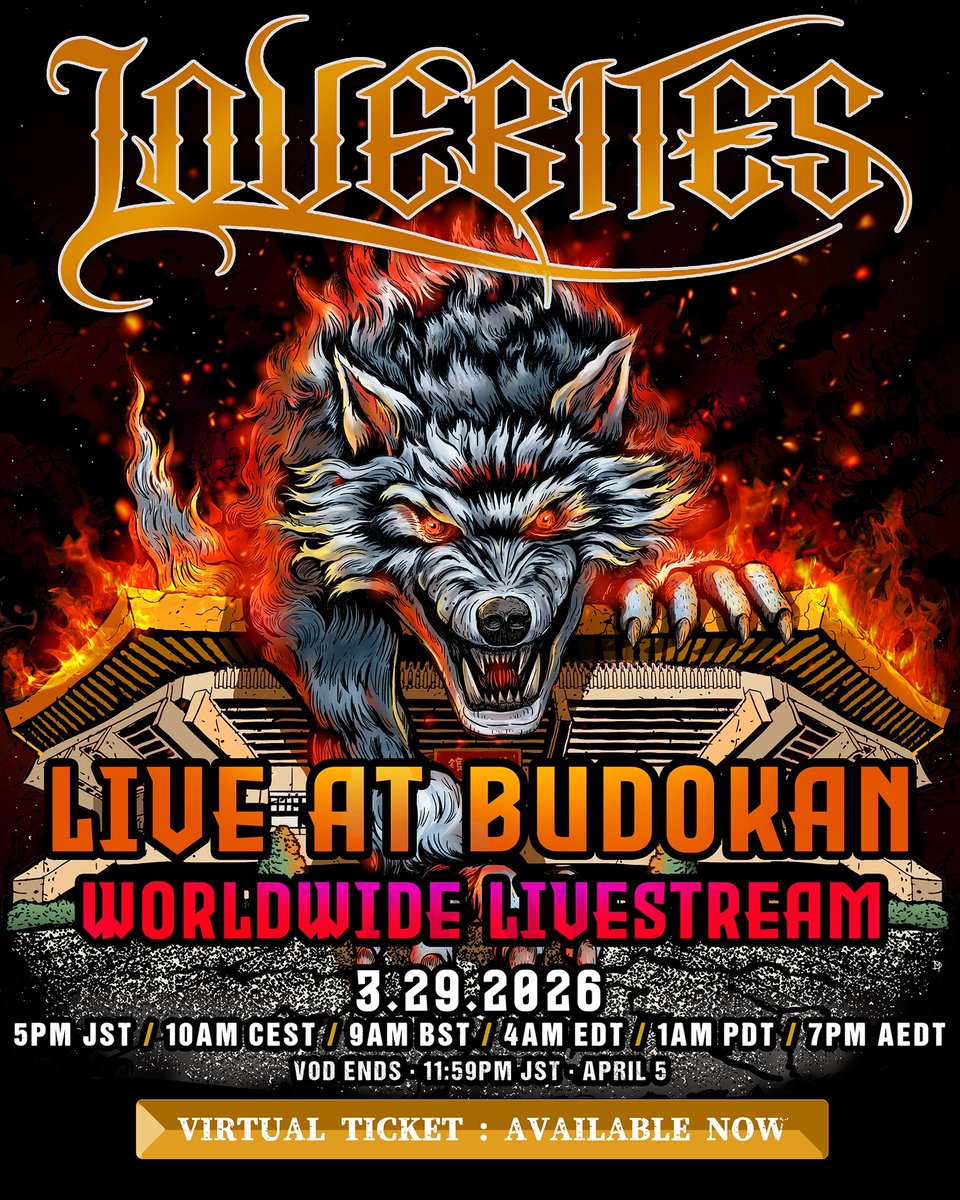 LOVEBITES tweet media