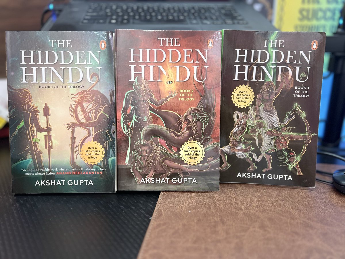 Just finished reading #TheHiddenHindu and I’m officially blown away! 🤯 <a href="/AuthorAkshat/">Akshat Gupta</a> has woven Indian mythology and mystery so seamlessly. Easily one of the most gripping books I’ve picked up in a long time. 

Now the agonizing wait for the next parts begins! 🕉️✨ 📖
