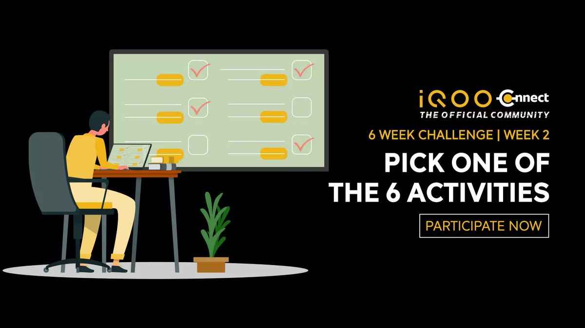 TechSAM009's tweet image. The #Week2 Challenge is live😍, and this time, we're giving you the freedom to choose how you want to express yourself. 

Participate and win* Qool Prizes🤘#6WeekChallenge
▶️ Link: community.iqoo.com/in/thread/1471…
#iQOOCommunity
@IqooInd 
@nipunmarya 
@parakram_h