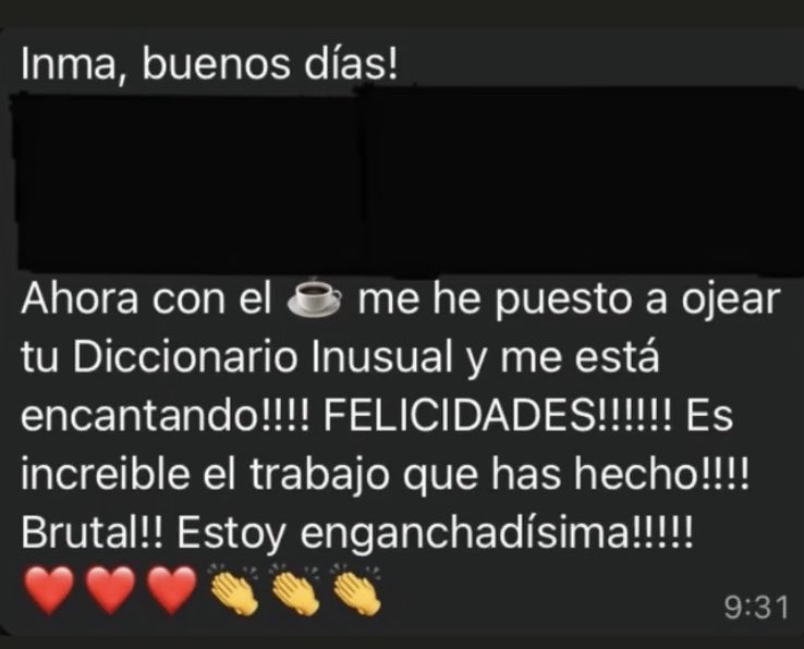 iNMACULADA URREA tweet media