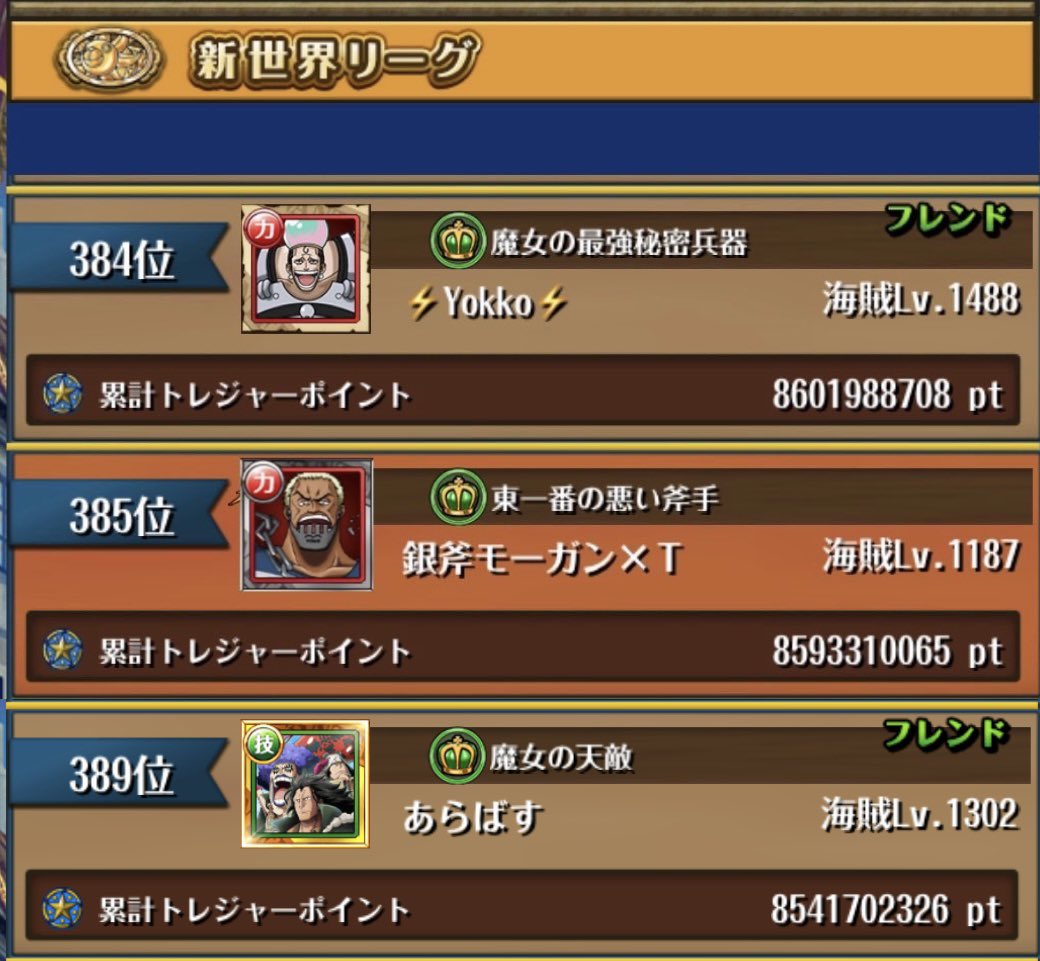 四皇斧手のモーガン tweet media