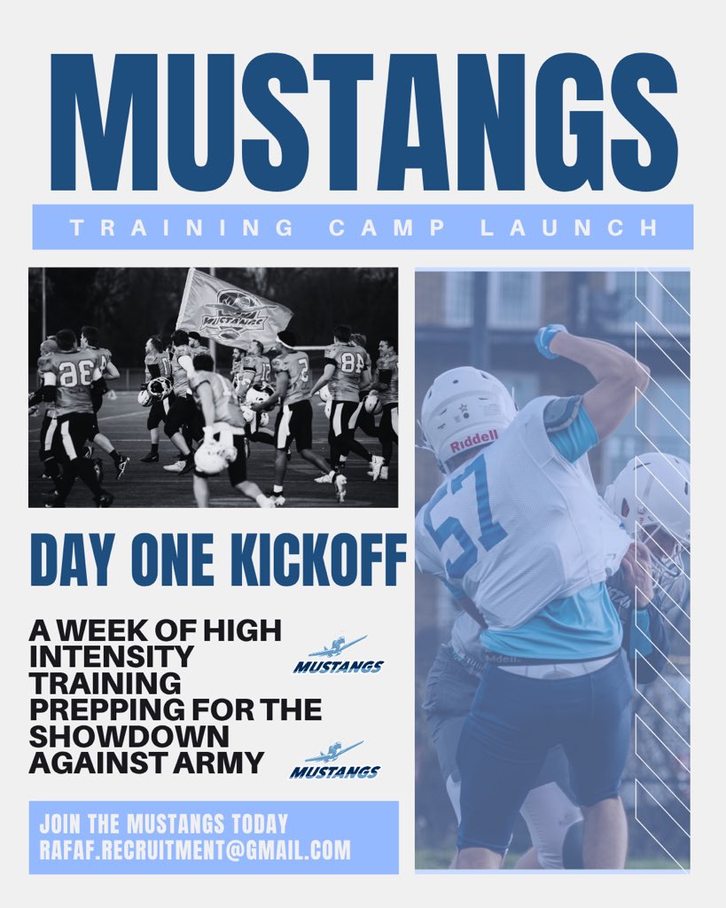 RAF American Football tweet media